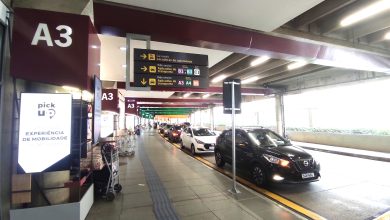 Aeroporto de Congonhas inaugura melhorias para embarque em carros de aplicativo