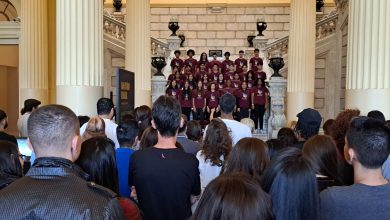 Coral Jovem Heliópolis faz apresentação conjunta no Museu do Ipiranga