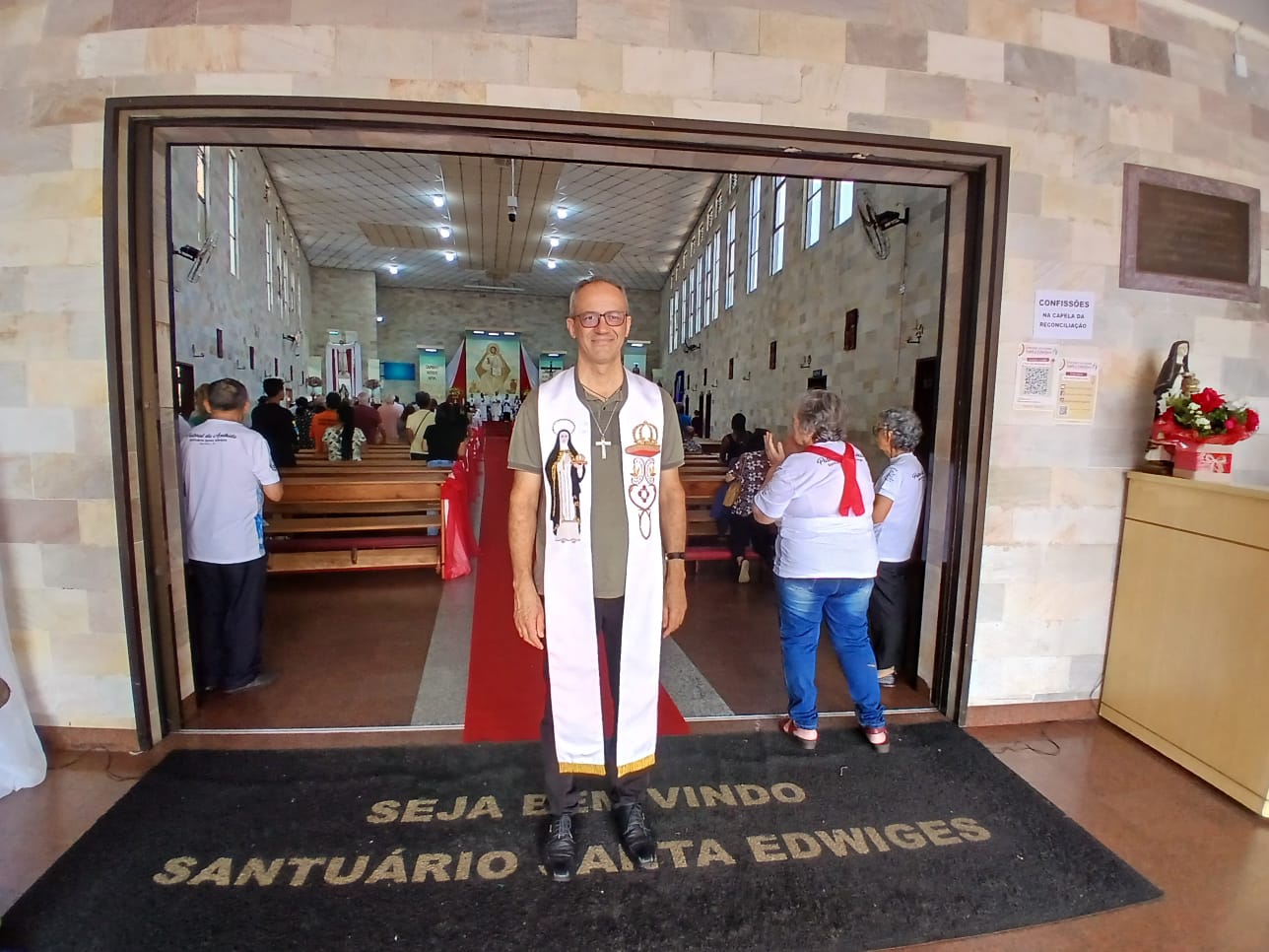 “Como sempre, muito boa, muito bem celebrada, porque o que importa é isso: a espiritualidade e está muito boa”