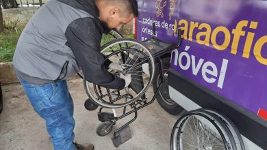 Manutenção de cadeira de rodas e equipamentos ortopédicos gratuita no Hospital Flávio Gianotti