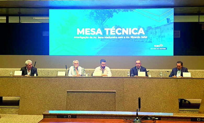 Projeto do Túnel que ligará a Sena Madureira com a Ricardo Jafet é apresentado no TCM