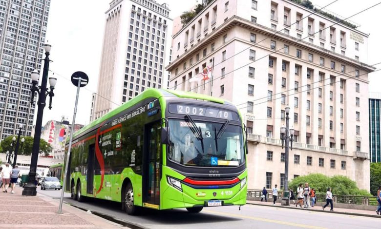 Prefeitura de SP vai comprar mais 1,3 mil ônibus elétricos